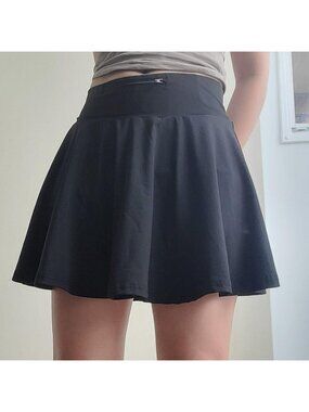 High Stretch Yoga Flare Mini Skirt Skort (M) *With...